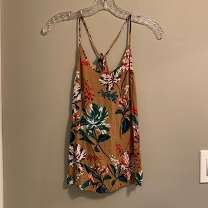 Floral tank top
